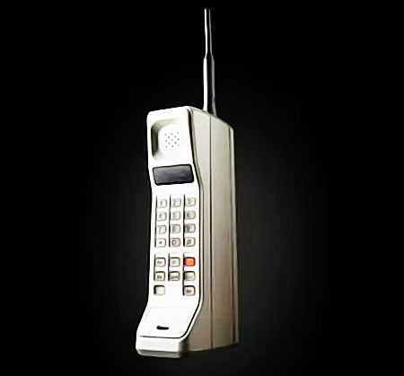 1er téléphone Motorola 1973