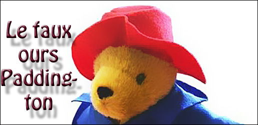 Le faux ours paddington qui enregistre les voix