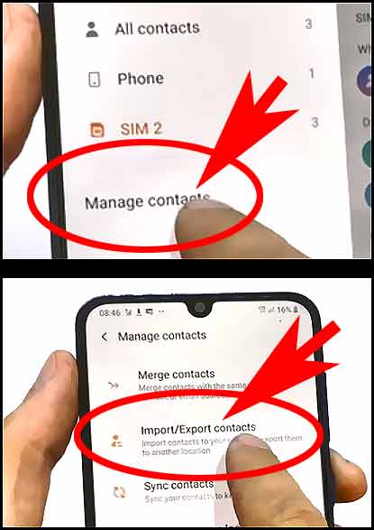Copier les contacts d'une carte SIM vers un téléphone Android