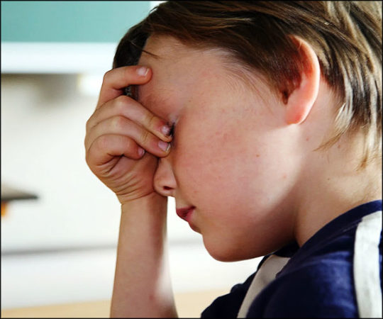 Enfant harcelé à l'école