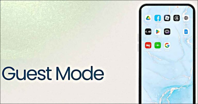 Mode invité sur téléphone, protégez vos données quand on vous le confisque