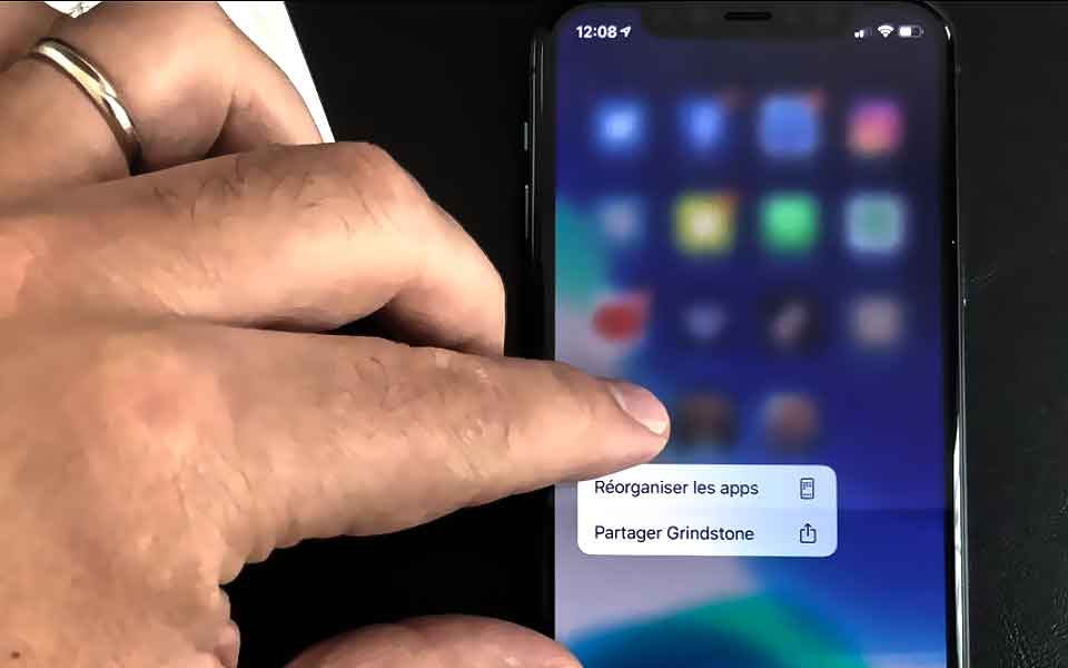 Organisez les apps dans ios13