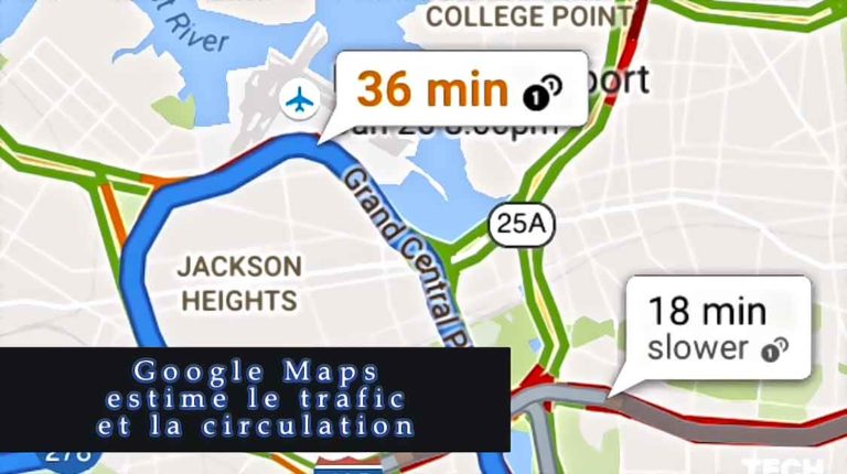 Comment Google Maps connaît le trafic