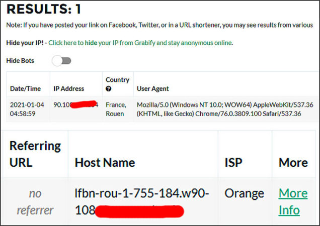 Comment trouver l'adresse IP d'un utilisateur Instagram