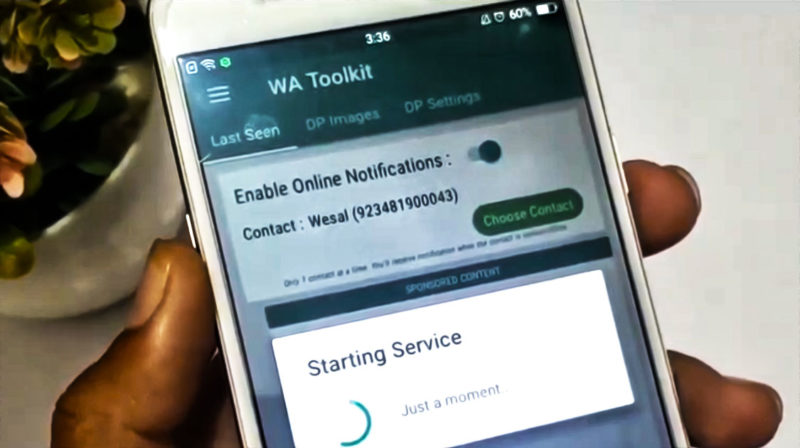 utiliser Whatsapp en mode caché sans apparaître en ligne