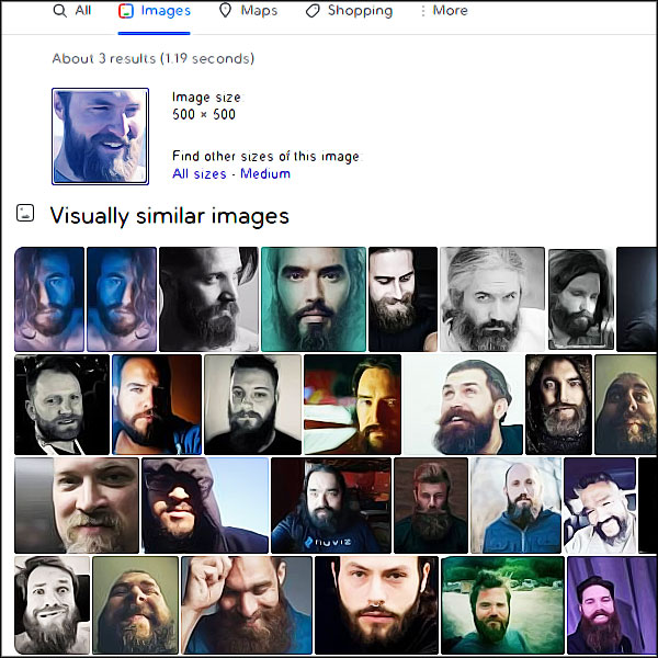Utiliser Google Image pour faire un match par rapport à une image initiale