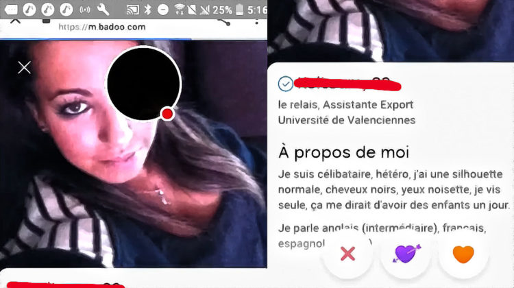 Profil sur Badoo