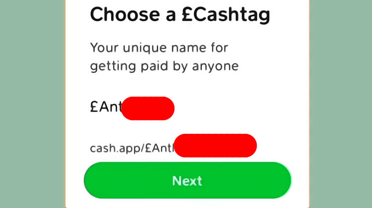 cash app cashtag
