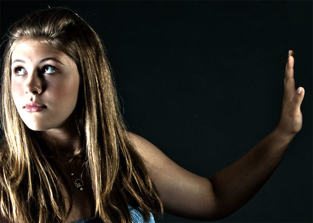 Savoir dire non - jeune fille