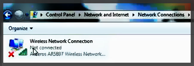 Wireless network connection Qualcomm