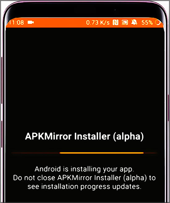 Installation d'une application avec ApkMirror