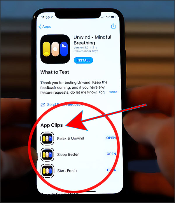 Télécharger les App Clips dans l'App Store
