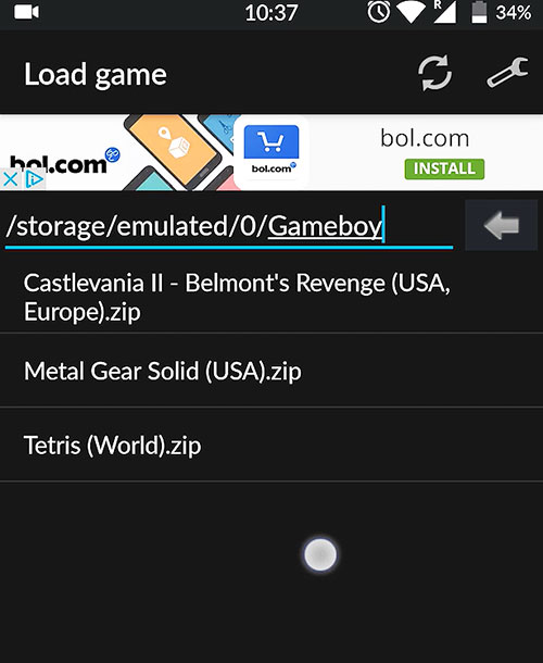 jeux Gameboy sur Android ! Configuration de l'émulateur Android OldBoy