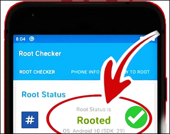 Root checker : application Android