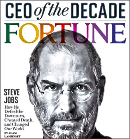 Steve Jobs CEO of the decade