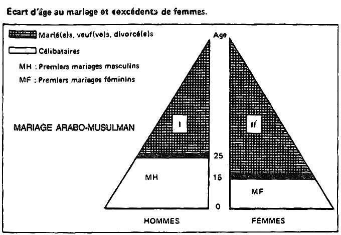 L'écart d'âge au mariage dans le mariage arabo-musulman