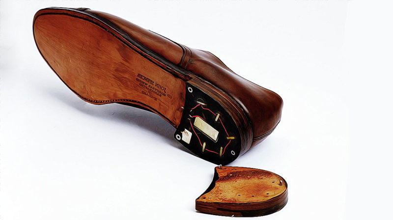 Chaussure espion