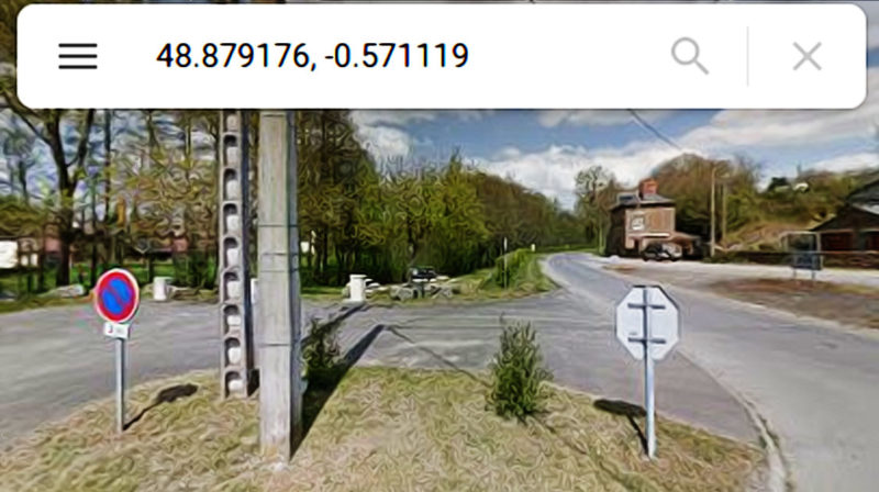 Coordonnées GPS de votre emplacement