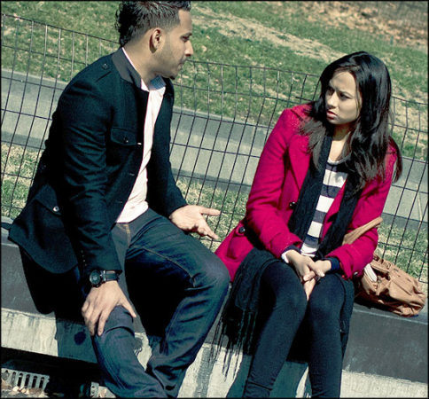 discussion serieuse entre homme et femme