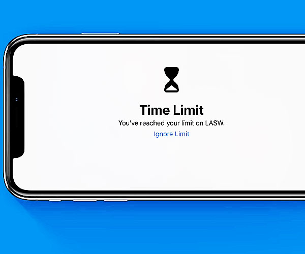 paramètres de temps d'écran d'Apple