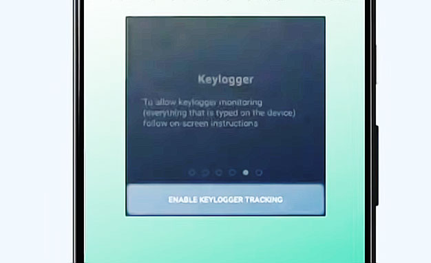 autoriser le keylogger avec umobix