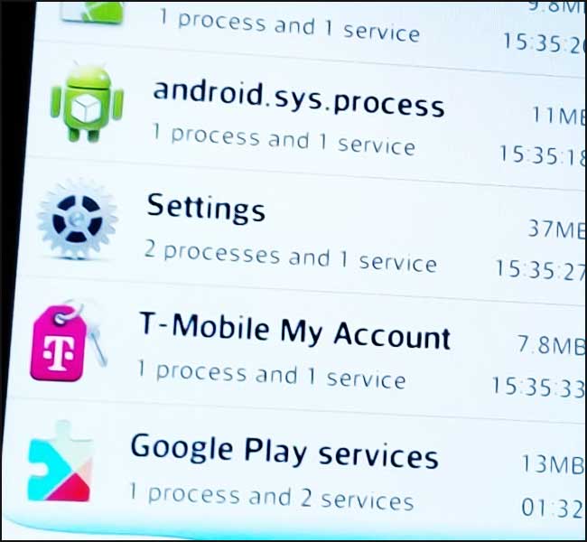 Processus espion dans un Android