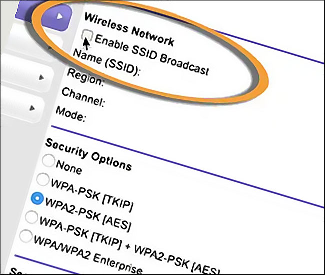 Cacher le nom de votre réseau sur un routeur NetGear