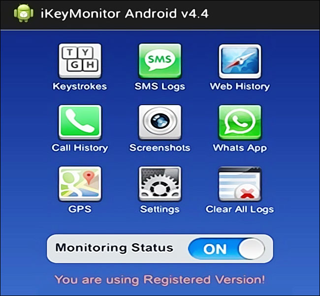 ikeymonitor monitoring on