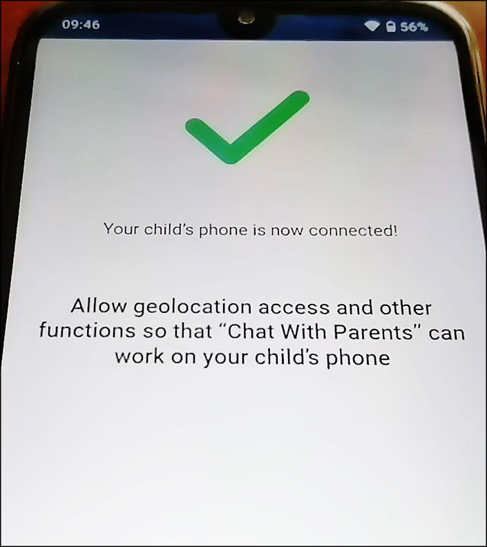 chat with parents