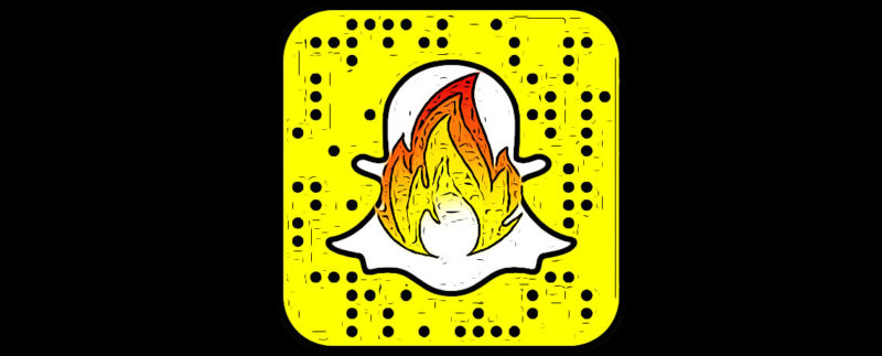 comment faire monter les flammes sur snapchat