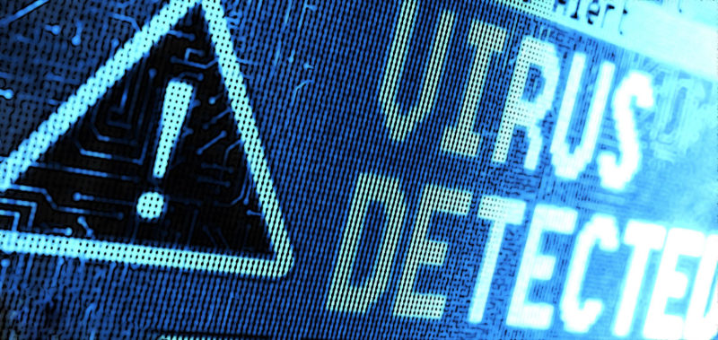 virus informatique detecte