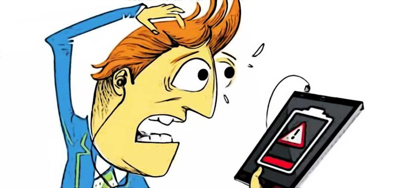 homme accro a son telephone nomophobe