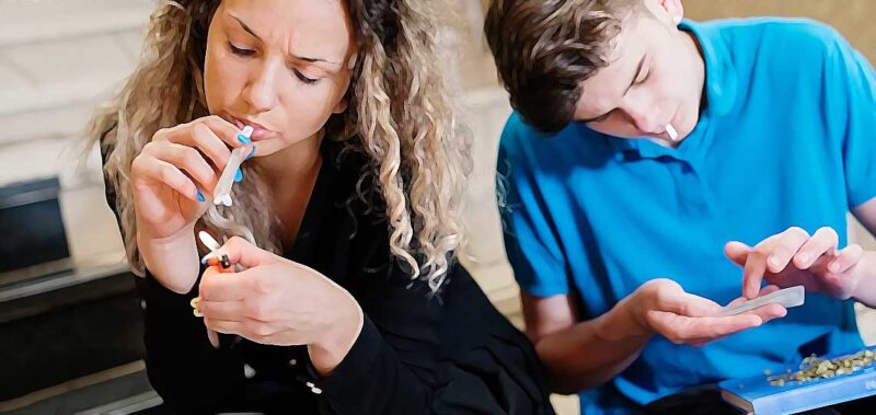 drogue parent enfant