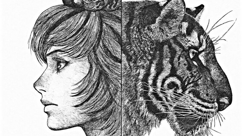 femme ou felin