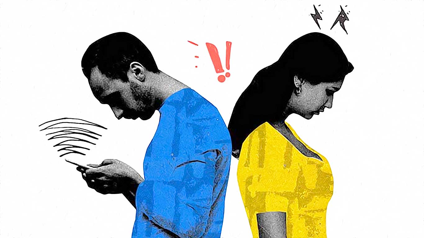 phubbing couple