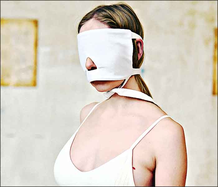 cta femme tete bandee