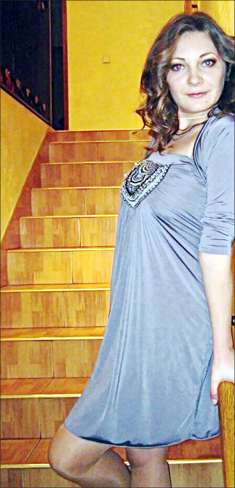 femme chez elle