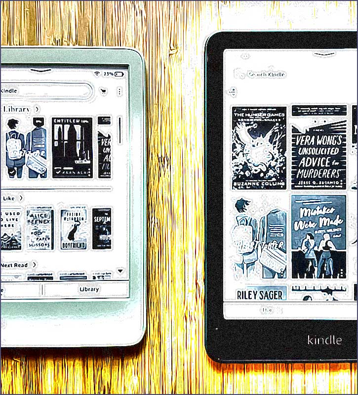 kindle paperwhite comparaison