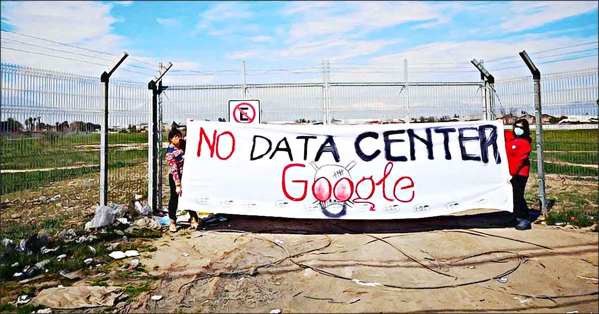 no data center google